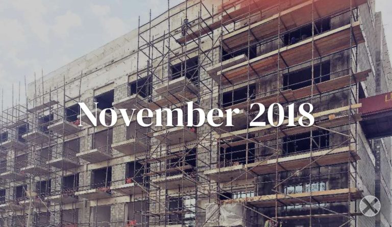 November 2018 Easy18 Construction Updates