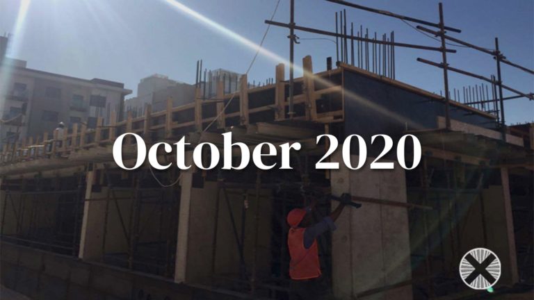 October 2020 Easy19 Construction Update
