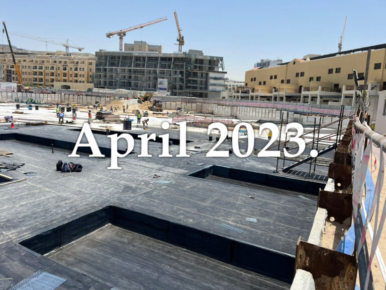 April 2023 LUMA 22 Waterproofing and subtraction done